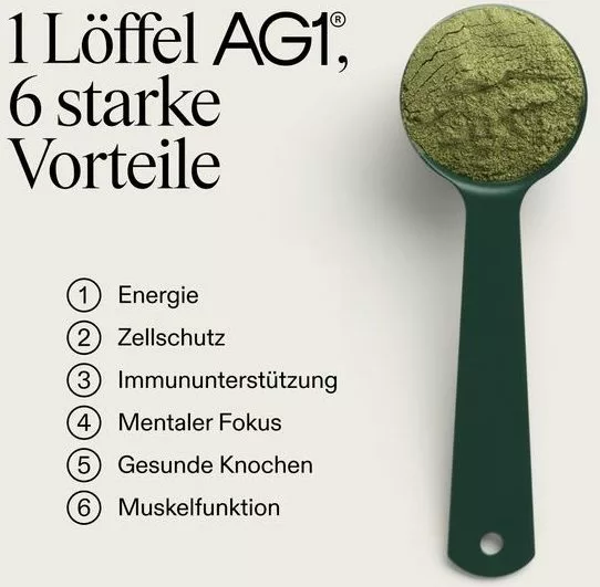 AG1 Vorteile