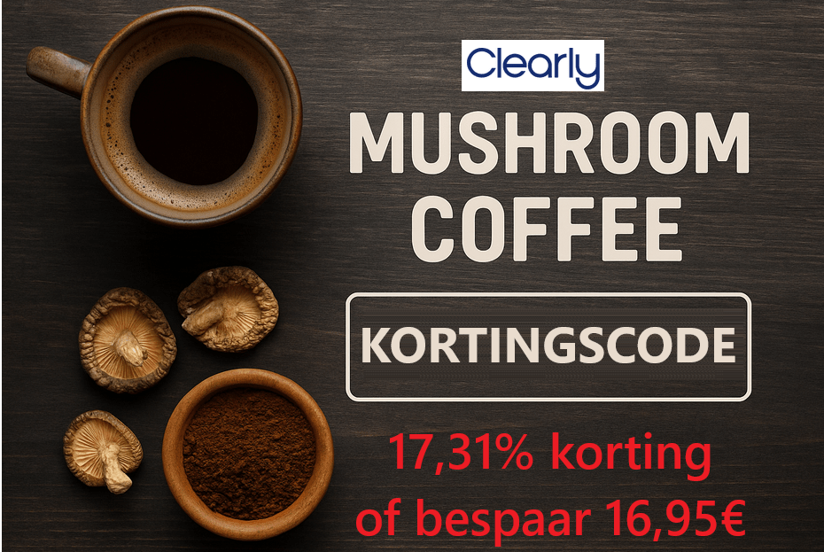 clearly not coffee kortingscode