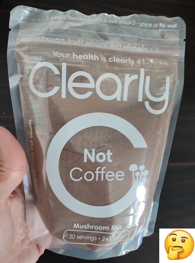 clearly not coffee verpackung
