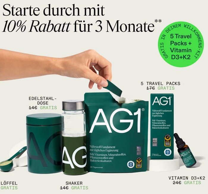 AG1 rabatt 2026