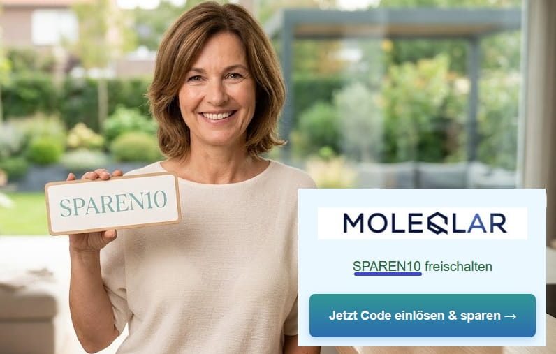 MoleQlar Rabattcode einlösen